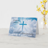 Ein Wunsch nach dem Jubiläum des Pastors Karte (Gelbe Blume)