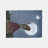 Ein Wunsch wird wahr Fleecedecke (Vorderseite (Horizontal))