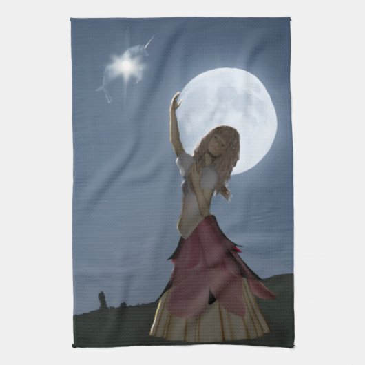 Ein Wunsch wird wahr Handtuch (Vertikal)