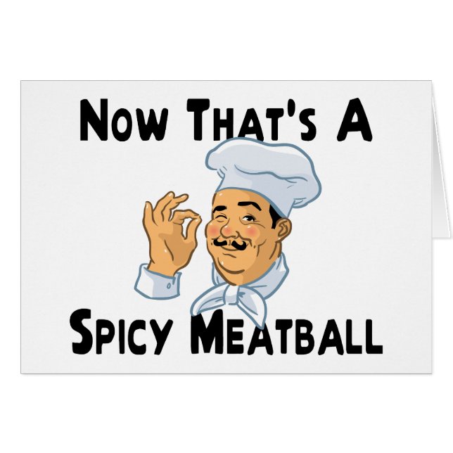 Ein würziges Fleischklöschen (Vorderseite (Horizontal))