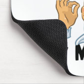 Ein würziges Fleischklöschen Mousepad (Ecke)