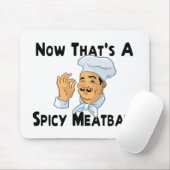 Ein würziges Fleischklöschen Mousepad (Mit Mouse)
