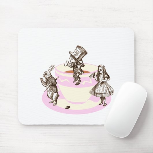 Ein wütendes Tee-Party Mousepad (Mit Mouse)