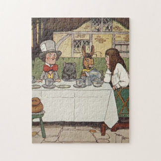 Ein wütendes Tee-Party Puzzle