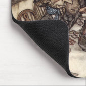 Ein wütendes Teeparty Mousepad (Ecke)