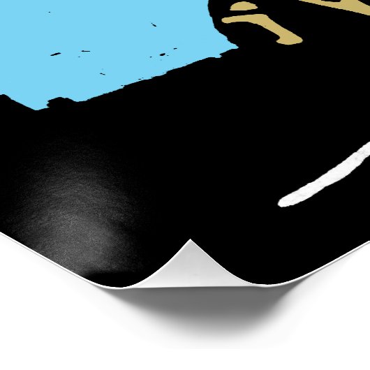 Ein Yeoman Warder oder Beefeater Poster (Ecke)