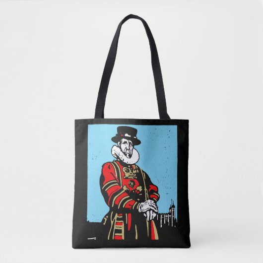 Ein Yeoman Warder oder Beefeater Tasche (Vorderseite)