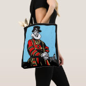 Ein Yeoman Warder oder Beefeater Tasche (Von Nahem)