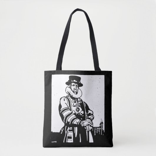 Ein Yeoman Warder oder Beefeater Tasche (Vorderseite)