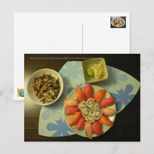 Ein Yum Meal... Postkarte (Vorne/Hinten)