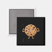 Ein zähes Mädchen Magnet (Vorderseite/Rückseite)