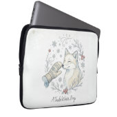 Ein zarter Winter-Boop Laptopschutzhülle (Vorne Rechts)