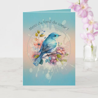 Ein zärtlicher Dank in Morgenröte Karte