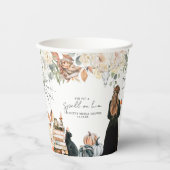 Ein Zauber | Halloween-Brautparty Pappbecher (Vorderseite)