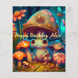 Ein zauberhafter Pilzfrosch