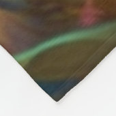 Ein zauberhafter Pilzfrosch Fleecedecke (Ecke)