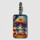 Ein zauberhafter Pilzfrosch Gepäckanhänger (Vorderseite Vertikal)