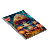 Ein zauberhafter Pilzfrosch Notizblock (Rechte Seite)