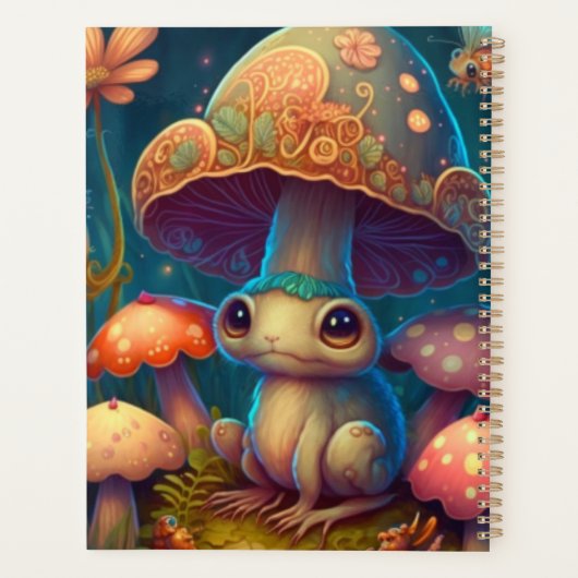 Ein zauberhafter Pilzfrosch Planer (Rückseite)