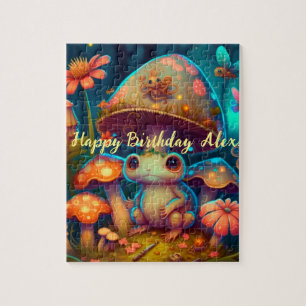 Ein zauberhafter Pilzfrosch Puzzle