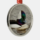 Ein zauberhaftes Büffelköpfchen von Silbernes Ornament (Rechts)