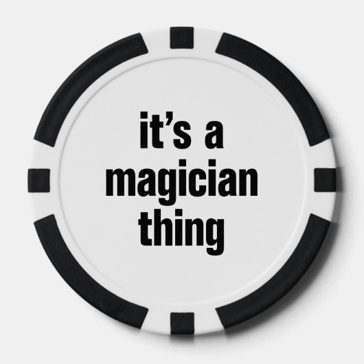 ein Zauberkunst Pokerchips (Vorderseite)