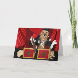 Ein Zaubertrick zum Geburtstag Karte