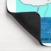ein Zazzle-Caveat-Emptor Mousepad (Ecke)
