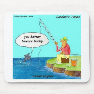 ein Zazzle-Caveat-Emptor Mousepad