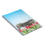 Ein Zebra unter den Tulpen Notizblock (Rechte Seite)