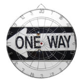 Ein Zeichen Dartscheibe (vorne)