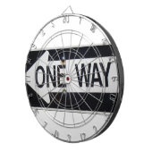 Ein Zeichen Dartscheibe (Vorderseite rechts)