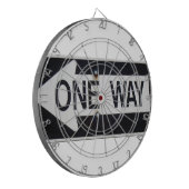 Ein Zeichen Dartscheibe (Vorderseite Links)