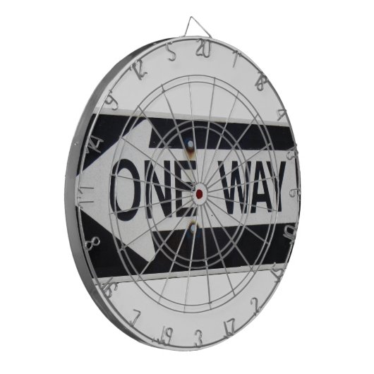 Ein Zeichen Dartscheibe (Vorderseite Links)