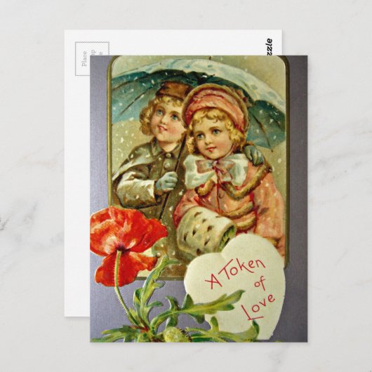 Ein Zeichen der Liebe Postkarte (Vorne/Hinten)