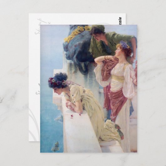 Ein Zeichen der Zukunft Postkarte (Vorne/Hinten)