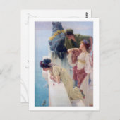 Ein Zeichen des Ausblicks Postkarte (Vorne/Hinten)