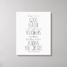 Ein Zeichen eines guten Führers, Mahatma Gandhi Zi