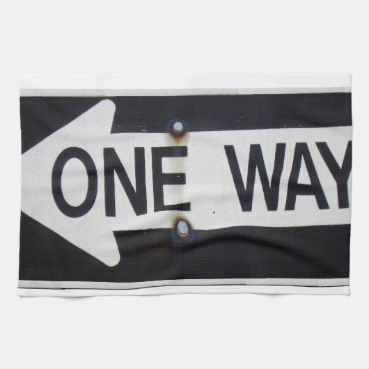 Ein Zeichen Geschirrtuch (Horizontal)