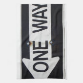 Ein Zeichen Geschirrtuch (Vertikal)