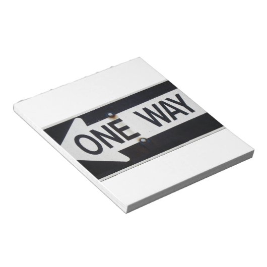 Ein Zeichen Notizblock (angewinkelt)