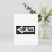 Ein Zeichen Postkarte (Stehend Vorderseite)