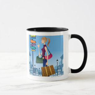 Ein Zeichen Tasse