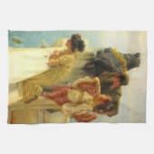 Ein Zeichen von Sir Lawrence Alma-Tadema Geschirrtuch (Horizontal)