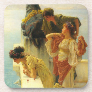 Ein Zeichen von Sir Lawrence Alma-Tadema Getränkeuntersetzer