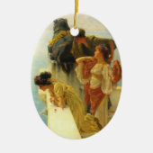 Ein Zeichen von Sir Lawrence Alma-Tadema Keramik Ornament (Vorne)