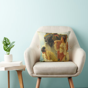 Ein Zeichen von Sir Lawrence Alma-Tadema Kissen