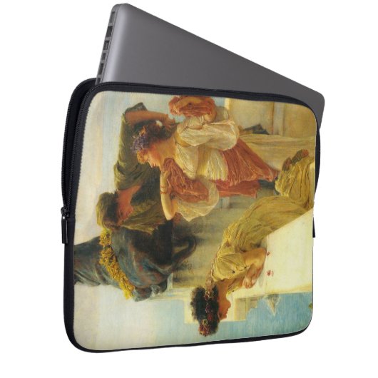 Ein Zeichen von Sir Lawrence Alma-Tadema Laptopschutzhülle (Vorne Rechts)