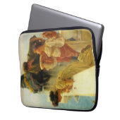 Ein Zeichen von Sir Lawrence Alma-Tadema Laptopschutzhülle (Vorderseite Links)