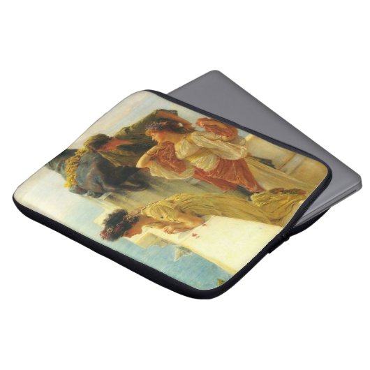 Ein Zeichen von Sir Lawrence Alma-Tadema Laptopschutzhülle (Vorne Oben)